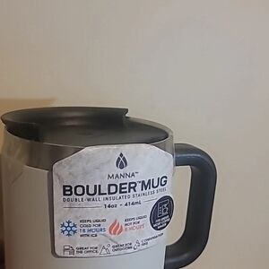 Anna Boulder Mug 14oz - DBL Wall Insulated Stainless Steel